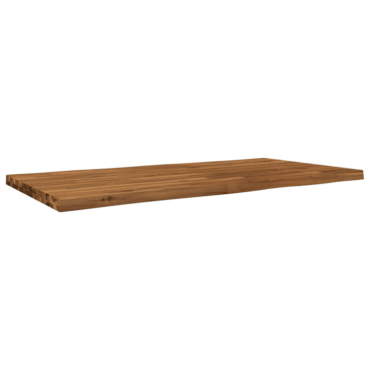 Rektangulært Bordplade 90 x 50 x 3,5 cm Rektangulær Naturfarvet