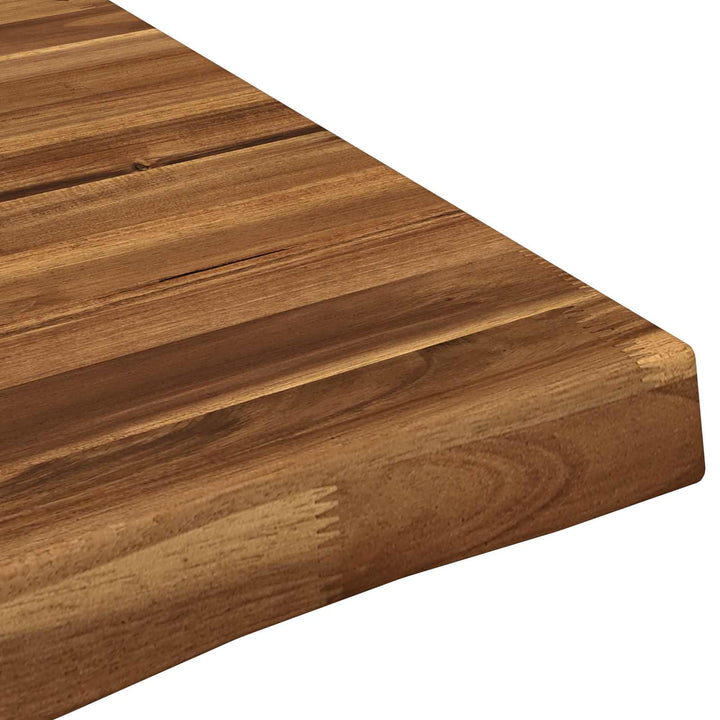 Rektangulært Bordplade 90 x 50 x 3,5 cm Rektangulær Naturfarvet