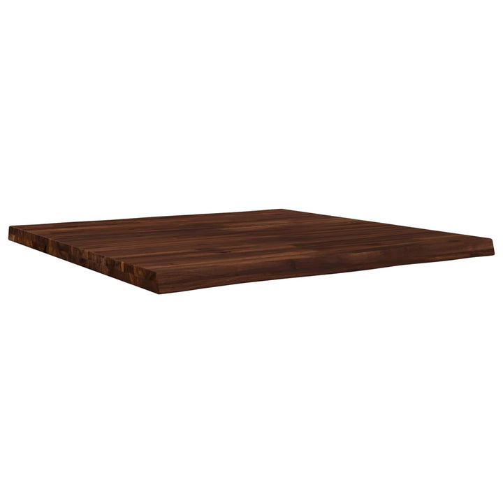 Rektangulært Bordplade 70 x 70 x 3,5 cm Firkantet Mørk Brun