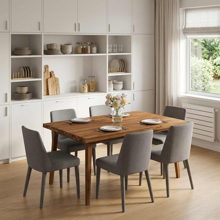 Rektangulært Bordplade 100 x 80 x 3 cm Rektangulær