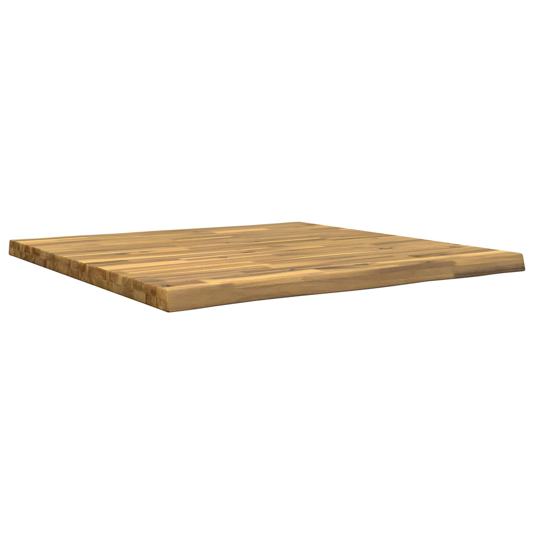 Rektangulært Bordplade 80 x 80 x 3,5 cm Firkantet Hvid