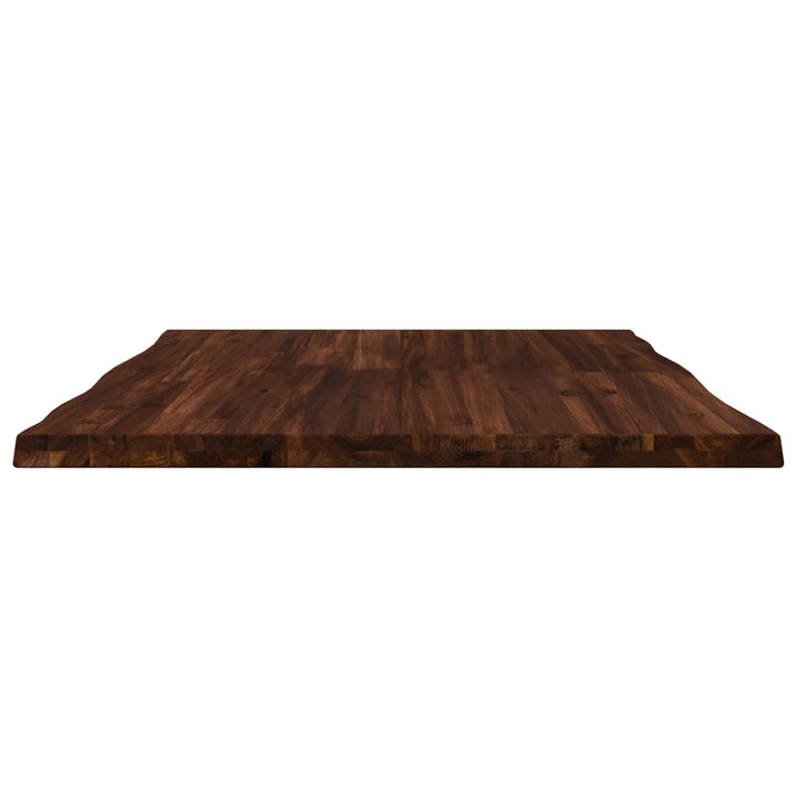 Rektangulært Bordplade 90 x 50 x 3,5 cm Rektangulær Mørk Brun