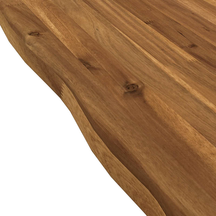 Rektangulært Bordplade 90 x 50 x 3,5 cm Rektangulær Naturfarvet