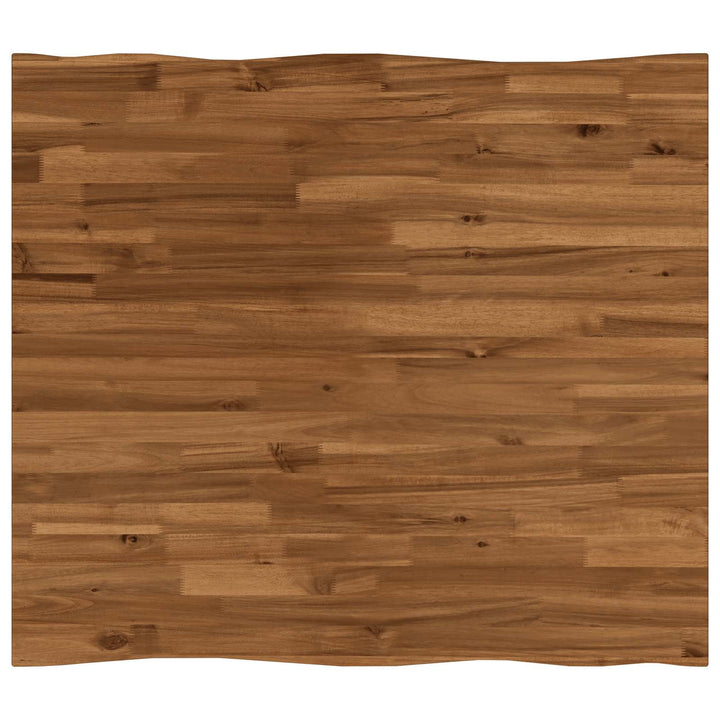 Rektangulært Bordplade 90 x 50 x 3,5 cm Rektangulær Naturfarvet