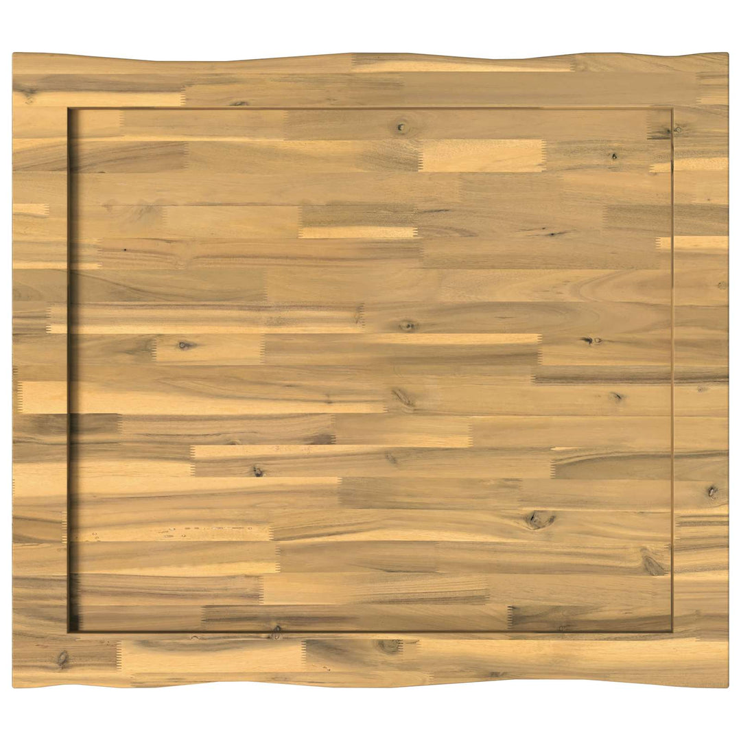 Rektangulært Bordplade 90 x 50 x 3,5 cm Rektangulær Hvid