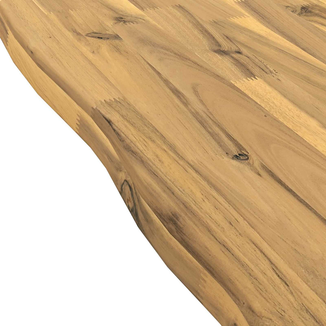 Rektangulært Bordplade 90 x 50 x 3,5 cm Rektangulær Hvid