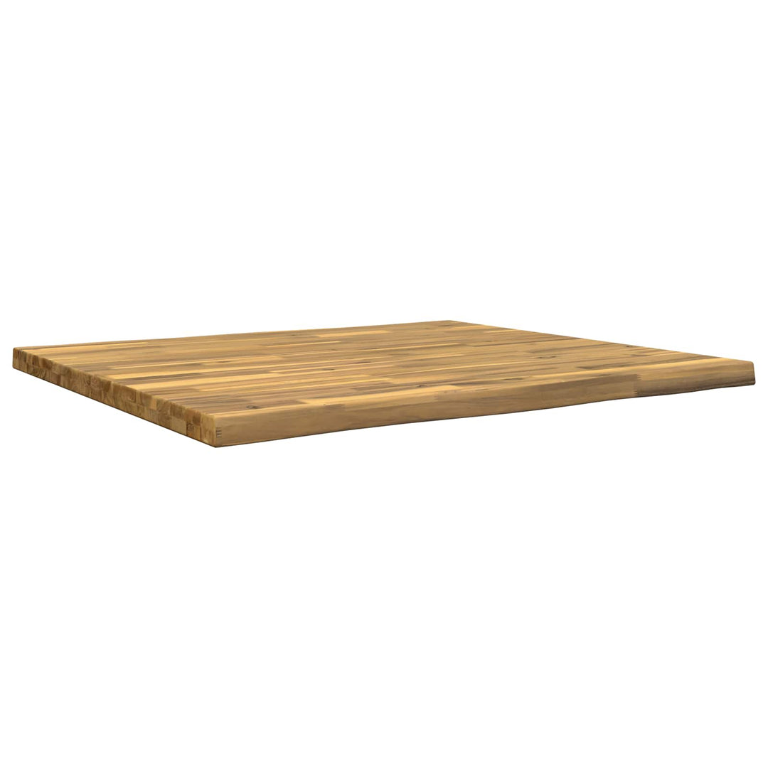 Rektangulært Bordplade 90 x 50 x 3,5 cm Rektangulær Hvid
