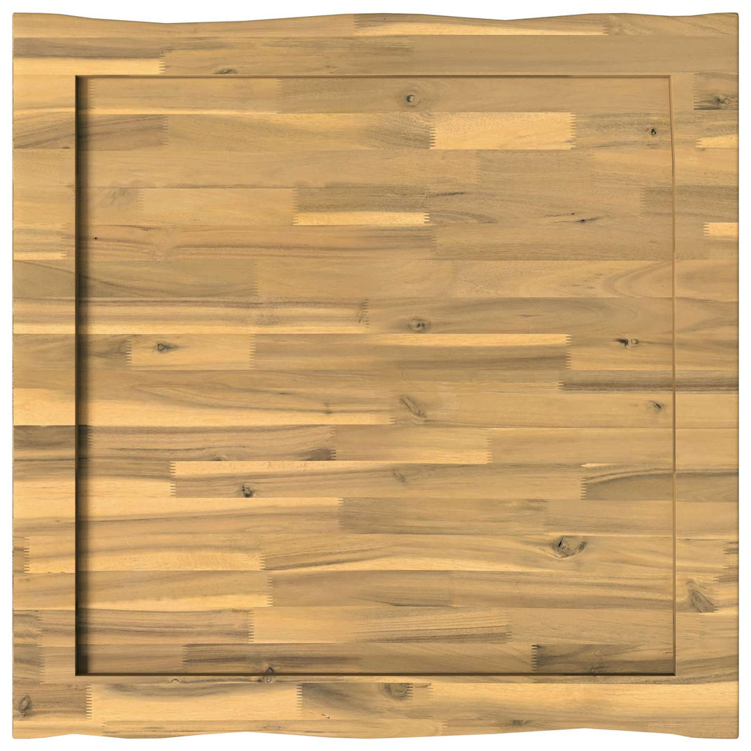 Rektangulært Bordplade 90 x 90 x 3,5 cm Firkantet Hvid