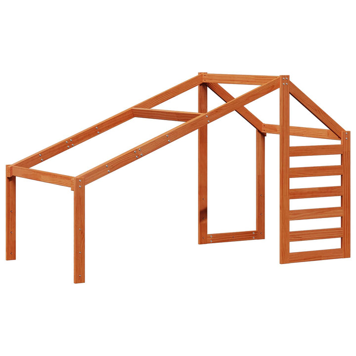 Hemsengramme VoksBrun 90 x 190 cm Massivt fyrretræ