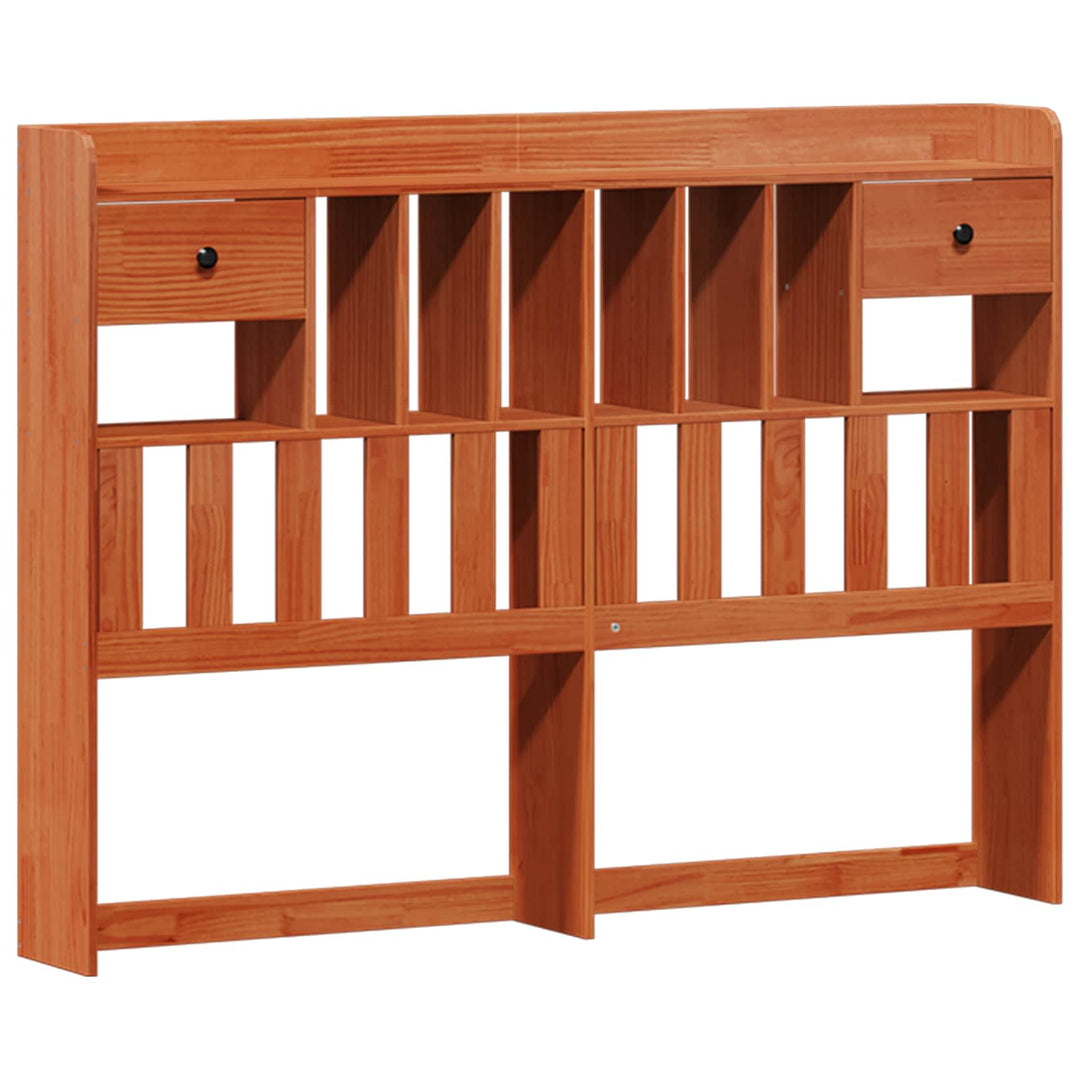 Bogreol Sengramme VoksBrun 200 x 140 cm Massivt fyrretræ