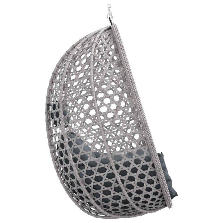 Hængestol uden stativ Anthracit og grå 92 x 57,5 x 110 cm
