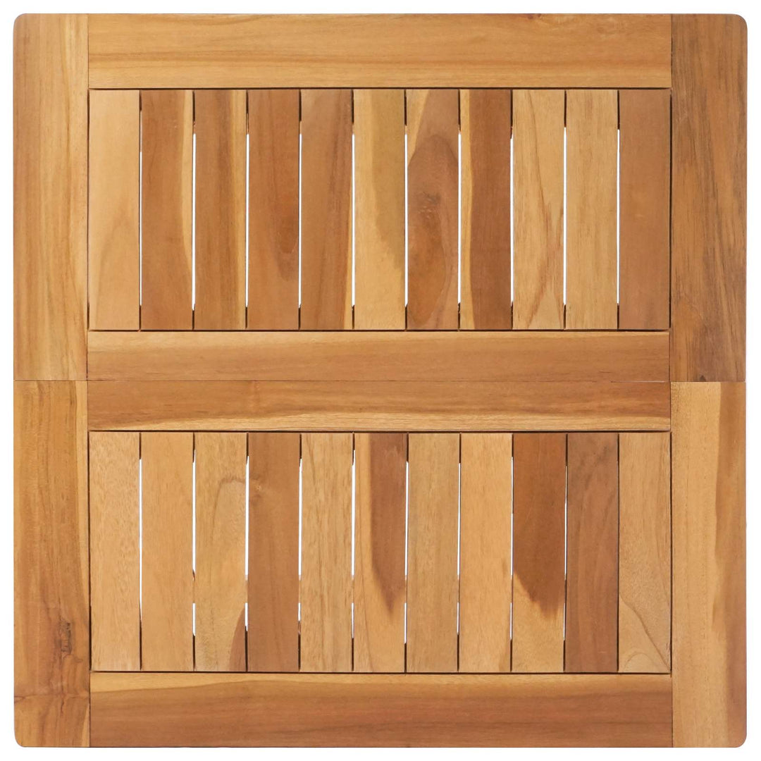 Barbord Naturfarvet 60 x 60 x 105 cm Massiv Teak