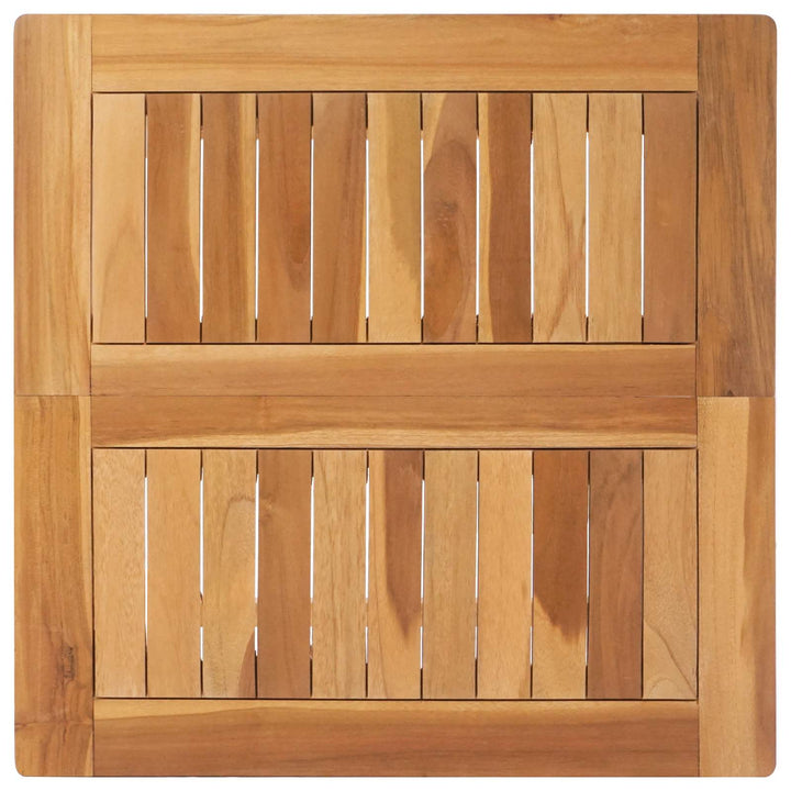 Barbord Naturfarvet 60 x 60 x 105 cm Massiv Teak