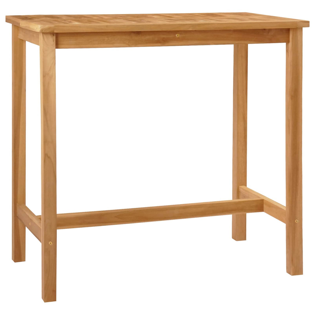 Barbord Naturfarvet 110 x 60 x 105 cm Massiv Teak