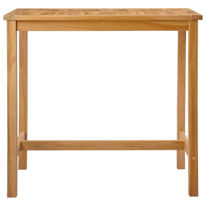 Barbord Naturfarvet 110 x 60 x 105 cm Massiv Teak
