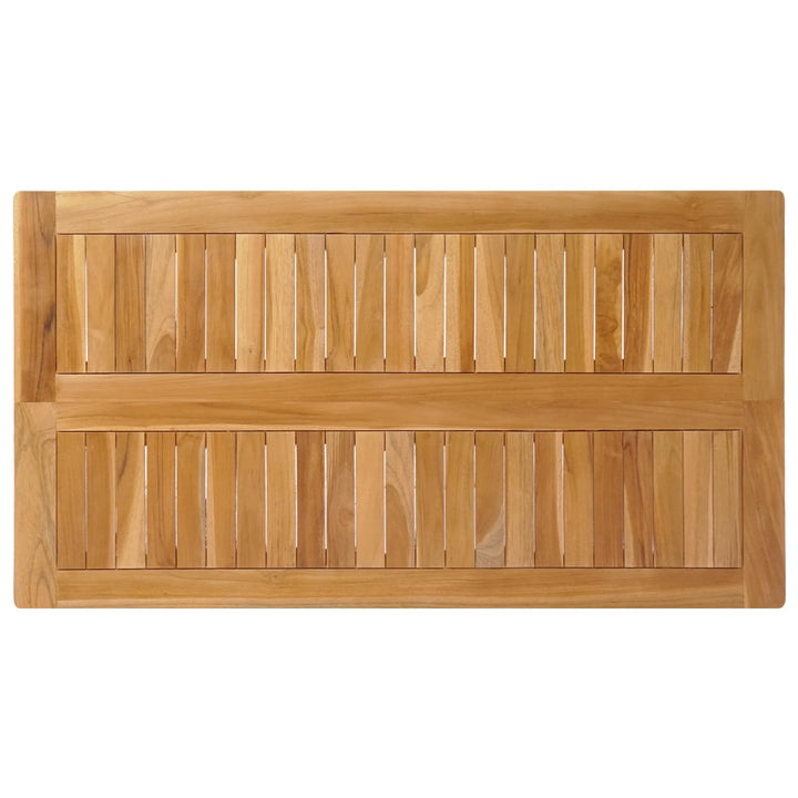 Barbord Naturfarvet 110 x 60 x 105 cm Massiv Teak