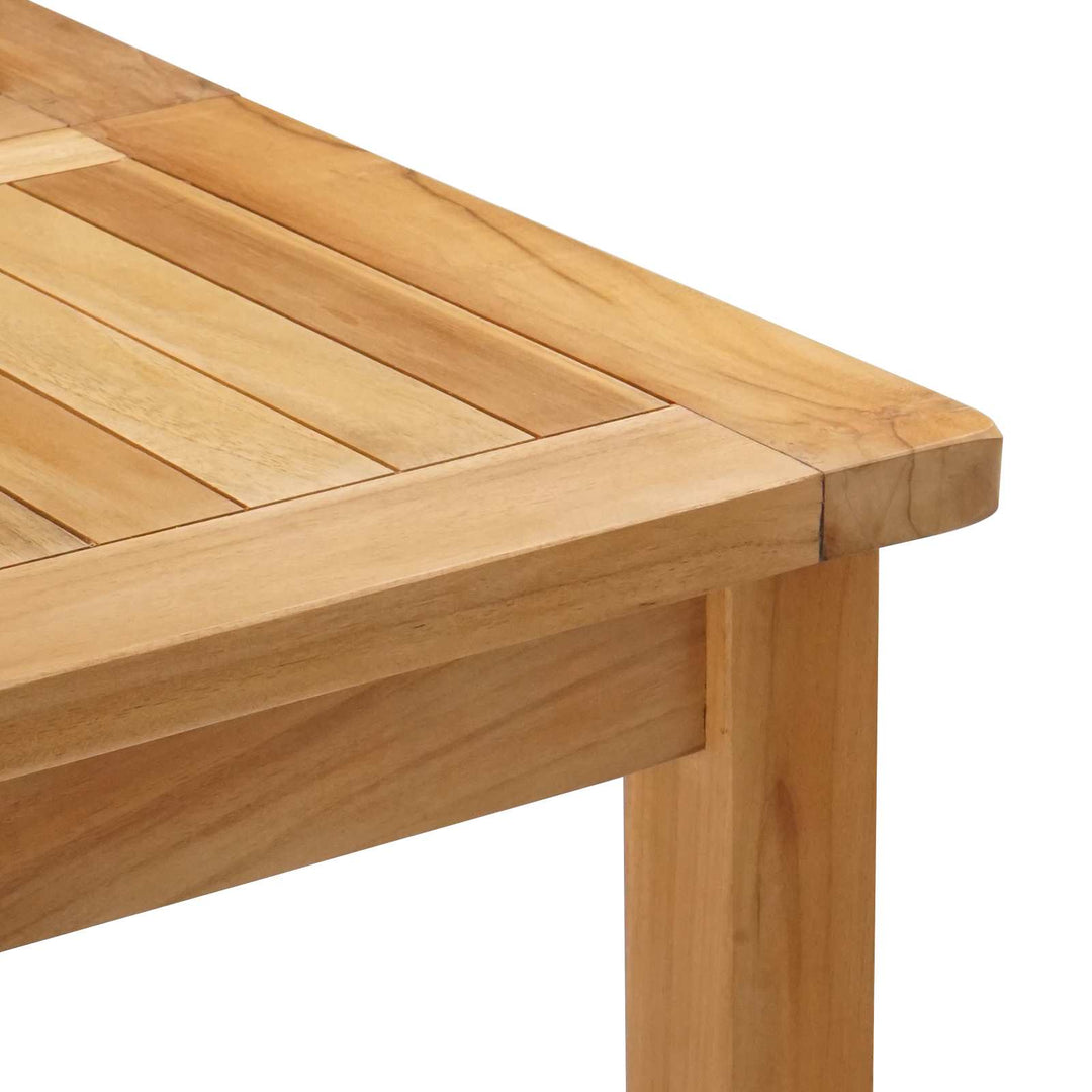 Barbord Naturfarvet 150 x 75 x 105 cm Massiv Teaktræ