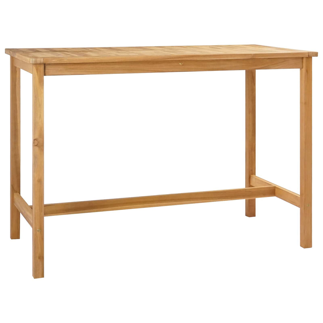 Barbord Naturfarvet 150 x 75 x 105 cm Massiv Teaktræ