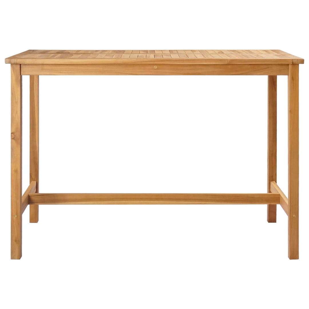 Barbord Naturfarvet 150 x 75 x 105 cm Massiv Teaktræ