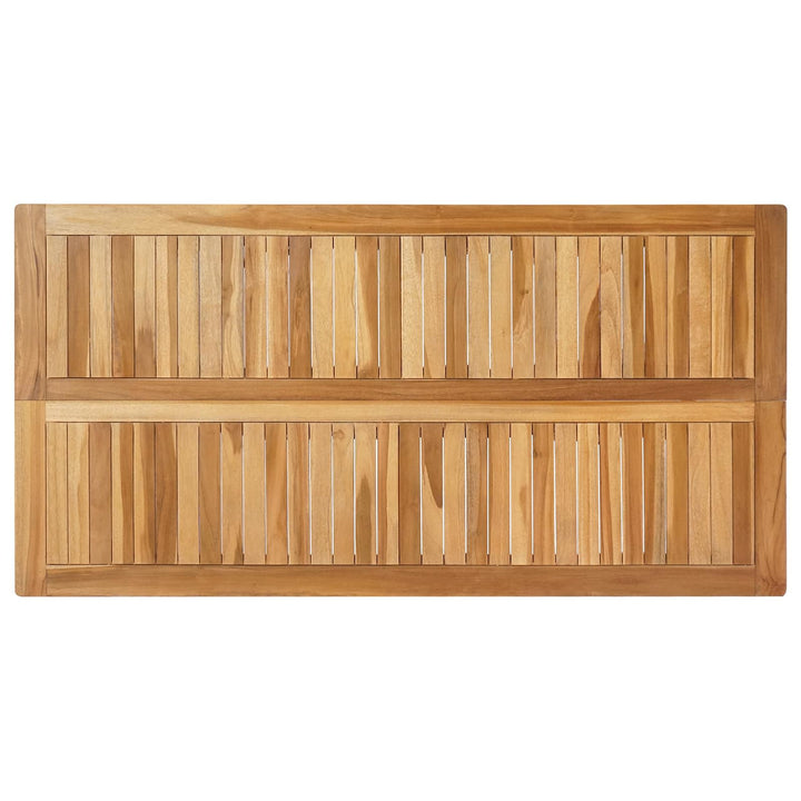Barbord Naturfarvet 150 x 75 x 105 cm Massiv Teaktræ