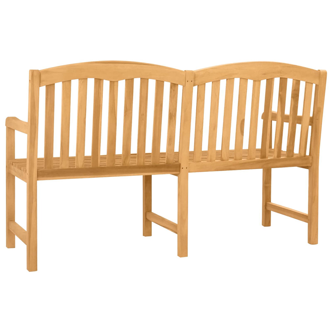Håndskåret Rosenbænk 179,5 x 61 x 90 cm Massiv Teaktræ