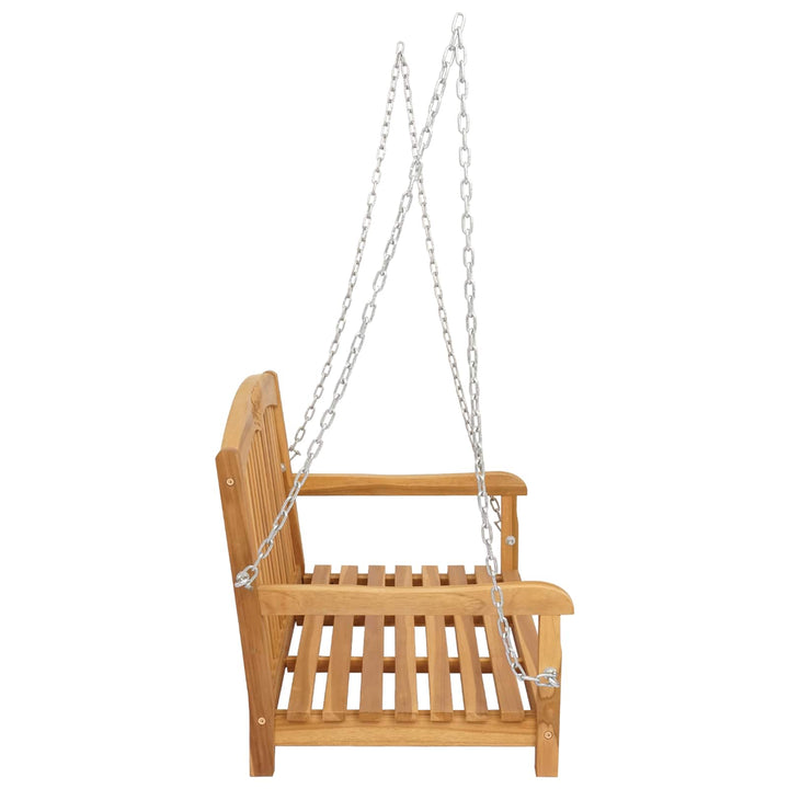 Gyng Bænk 114 x 61 x 61,5 cm Massiv Teaktræ Naturfarvet