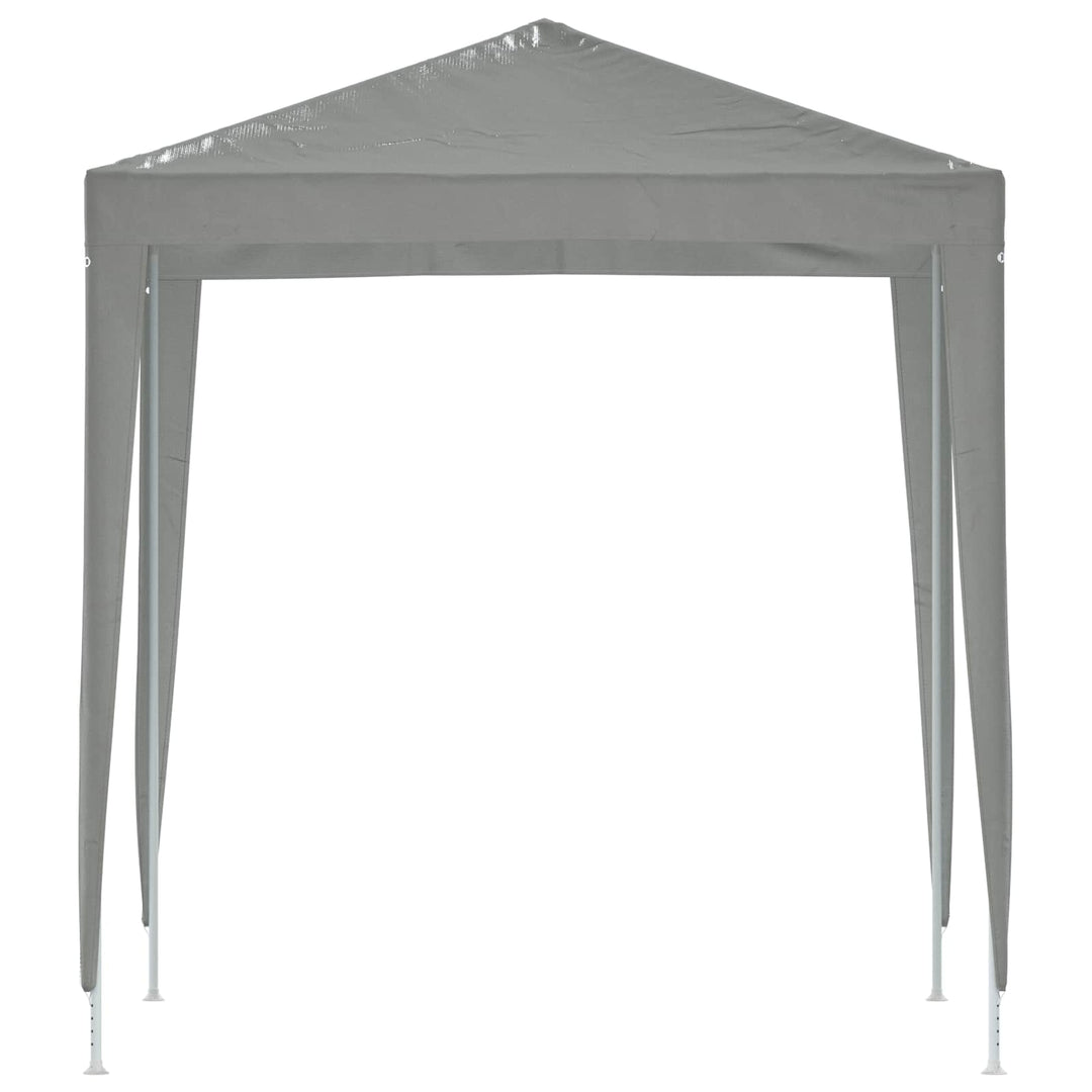 Party Tent 200 x 200 x 240 cm Lysegrå PE og stål