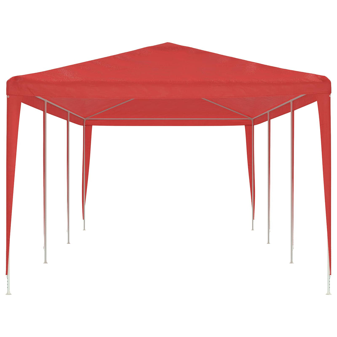 Party Tent Rød 900 x 300 x 255 cm PE og stål