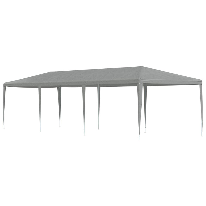 Party Tent Lysegrå 900 x 300 x 255 cm PE og stål