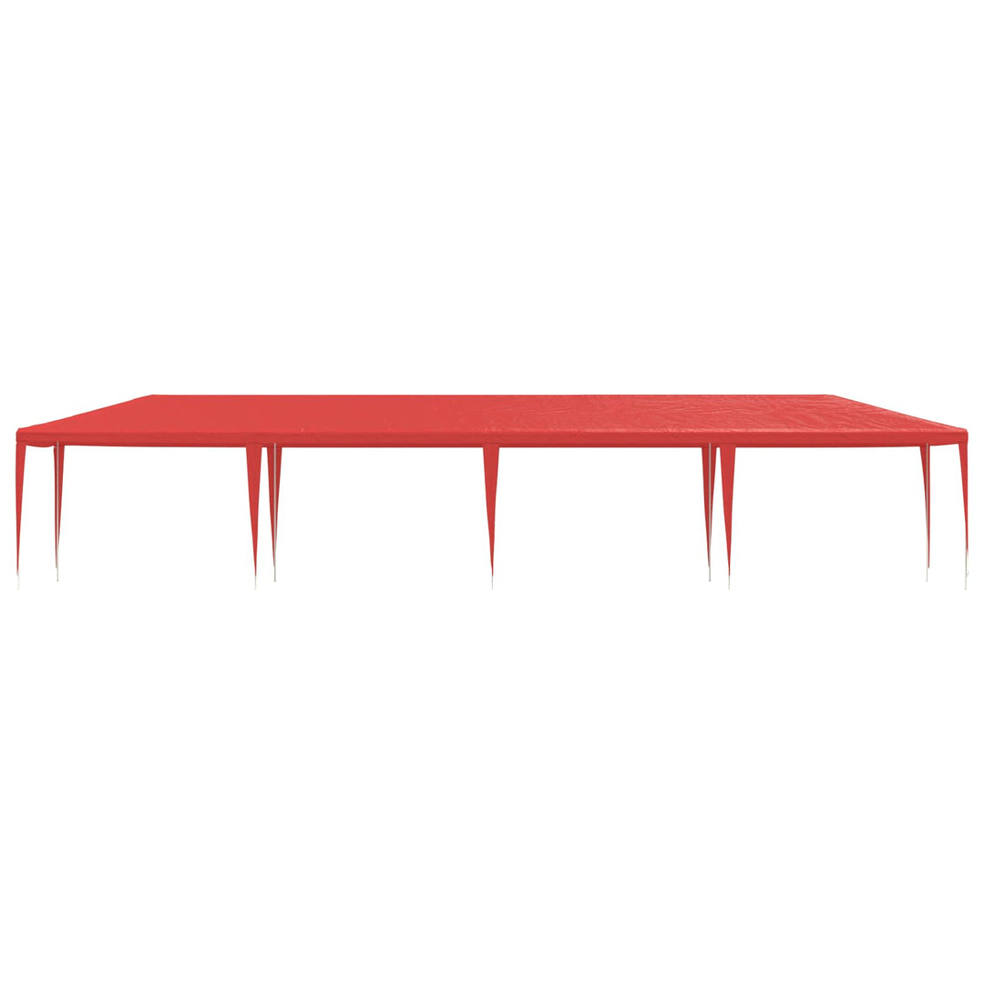 Party Tent Rød 1200 x 300 x 255 cm PE og stål