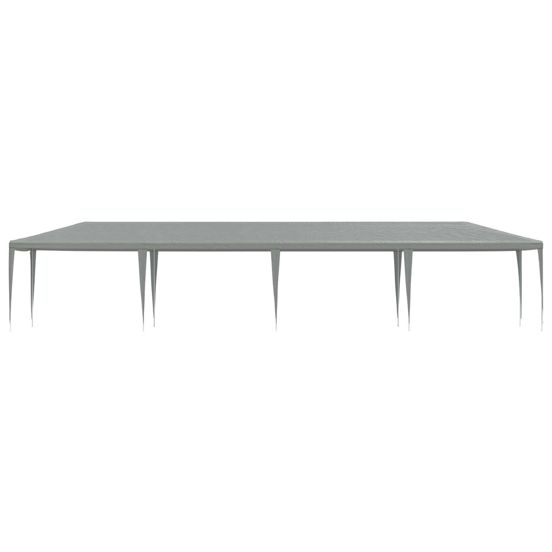 Party Tent Lysegrå 1200 x 300 x 255 cm PE og stål