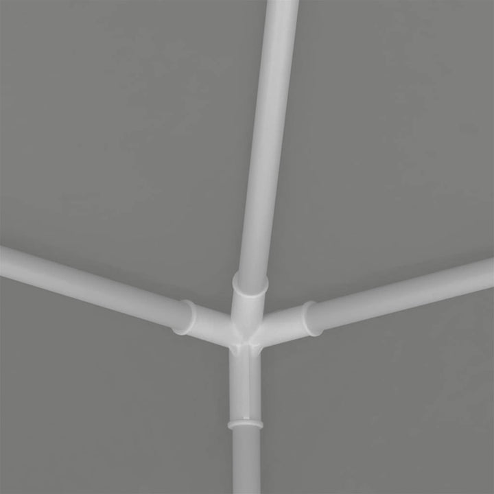 Party Tent Lysegrå 200 x 200 x 240 cm PE og stål