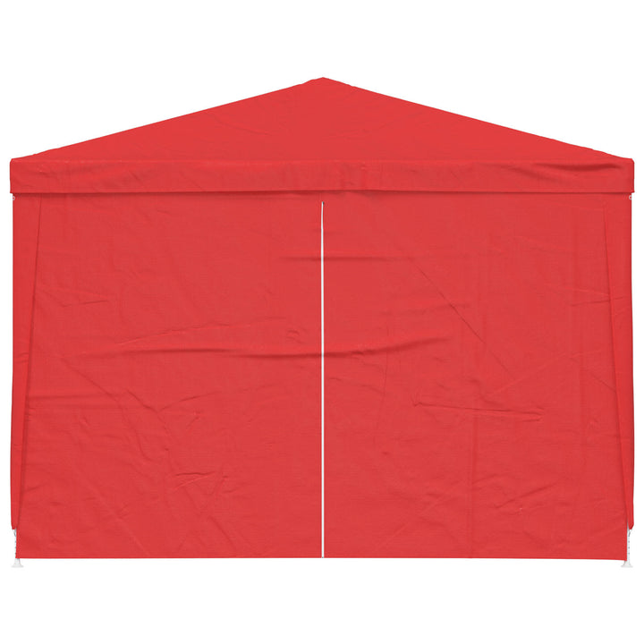 Party Tent 300 x 300 x 255 cm Rød PE og stål
