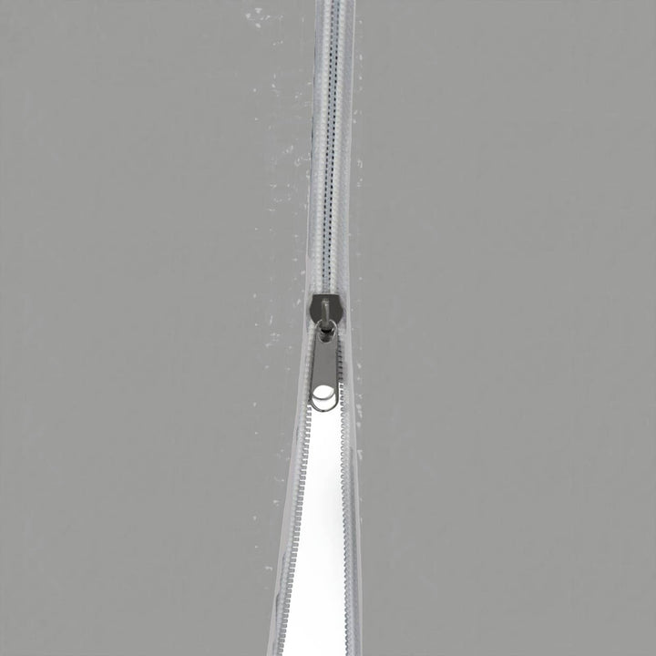 Party Tent 1200 x 300 x 255 cm Lysegrå PE og stål