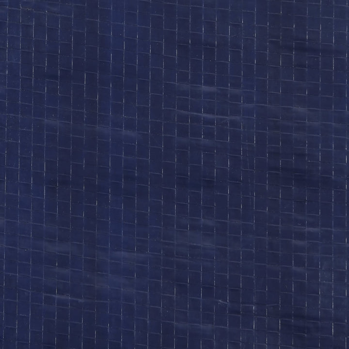 Festasidevæg 2 pcs Blå 400 x 195 cm PE og stål