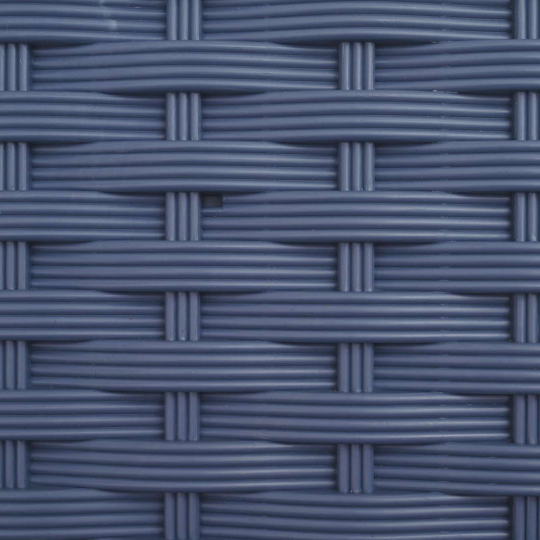 Hævet Bed med Trellis og Tag Grå 122,5 x 40 x 123 cm PP