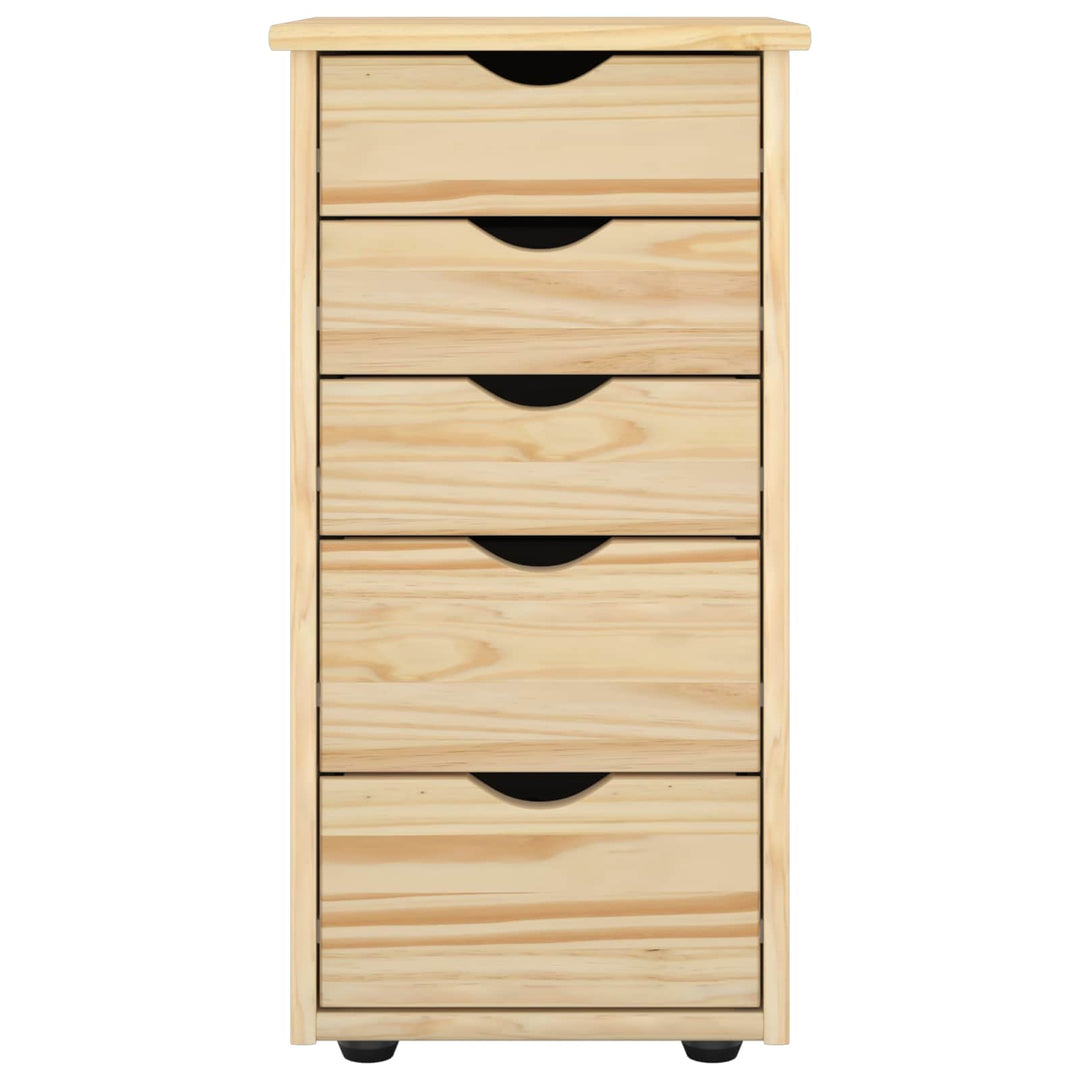 Kabinet Brun 34 x 39 x 61,5 cm Massivt fyrretræ