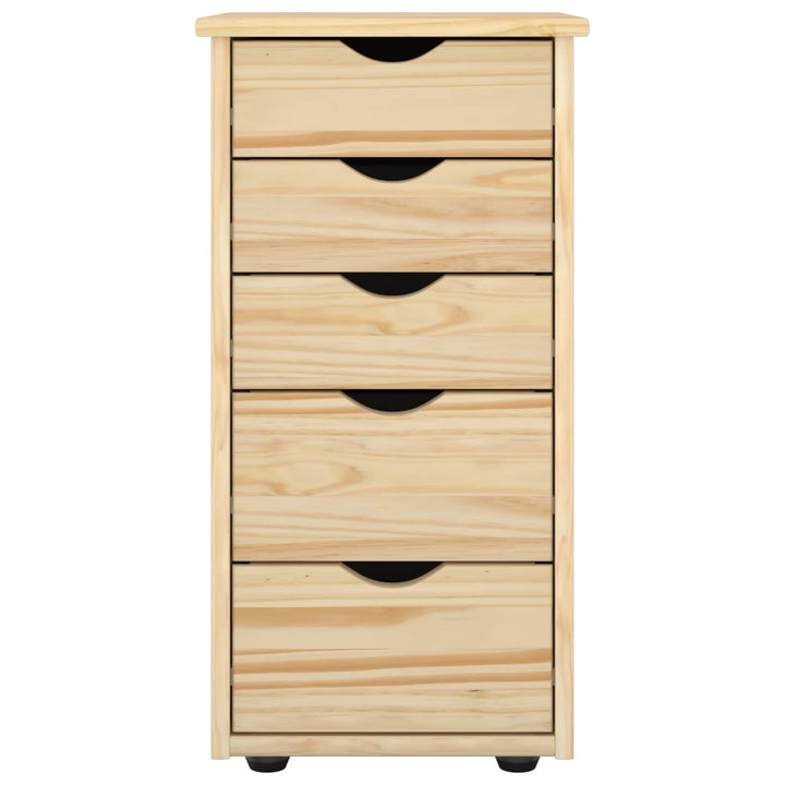 Kabinet Brun 34 x 39 x 61,5 cm Massivt fyrretræ