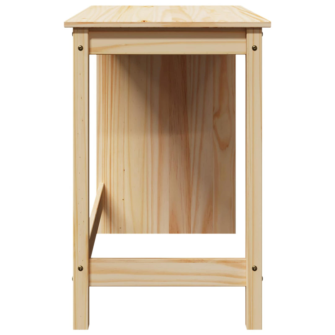 Bord Brun 112 x 50 x 75 cm Massivt fyrretræ