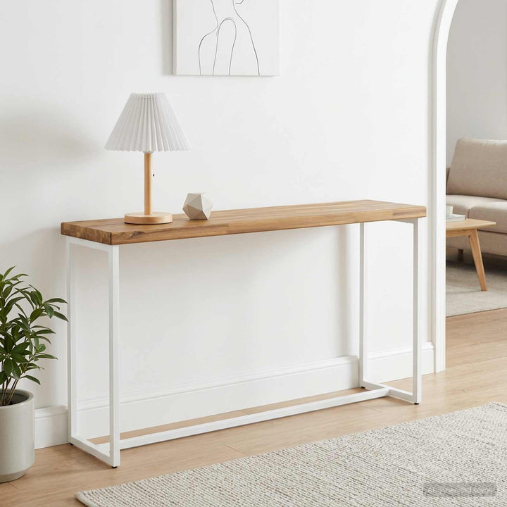Rektangulært Bordplade 90 x 50 x 3,5 cm Rektangulær Hvid