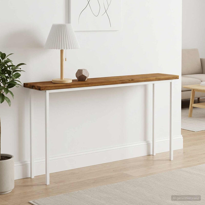 Rektangulært Bordplade 90 x 50 x 3,5 cm Rektangulær Naturfarvet