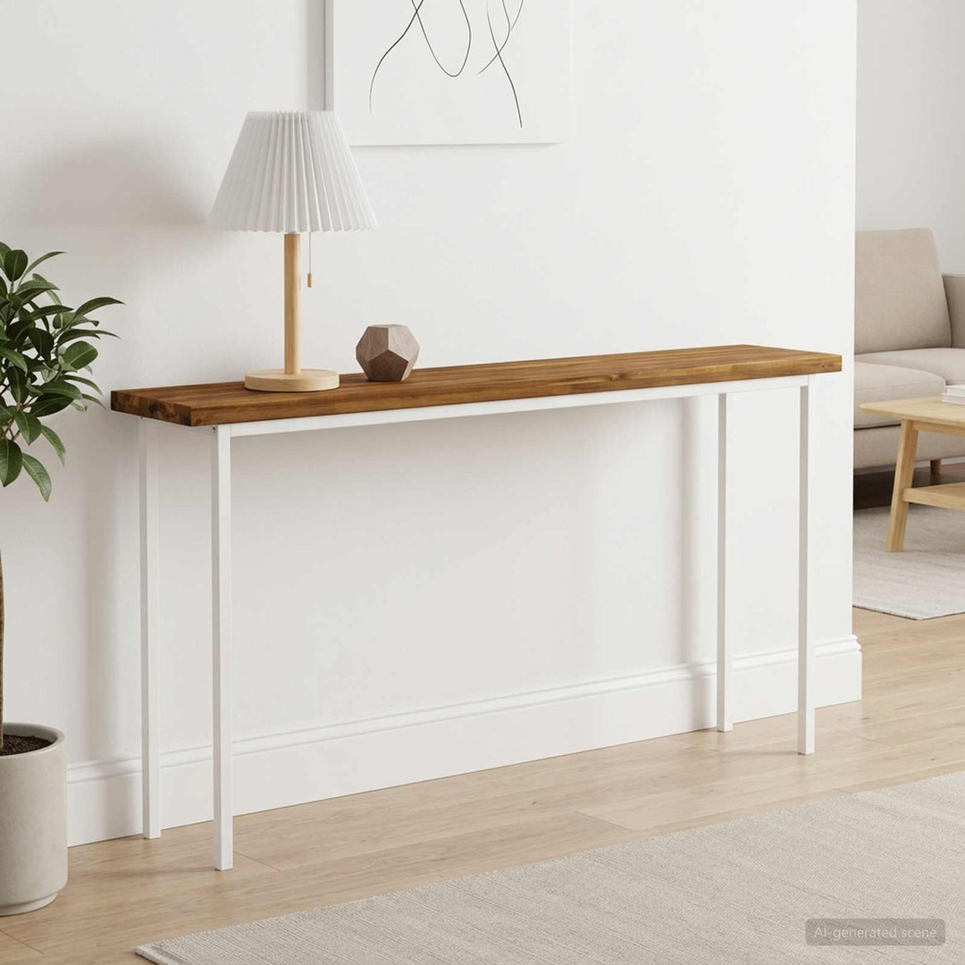 Rektangulært Bordplade 90 x 50 x 3,5 cm Rektangulær Naturfarvet