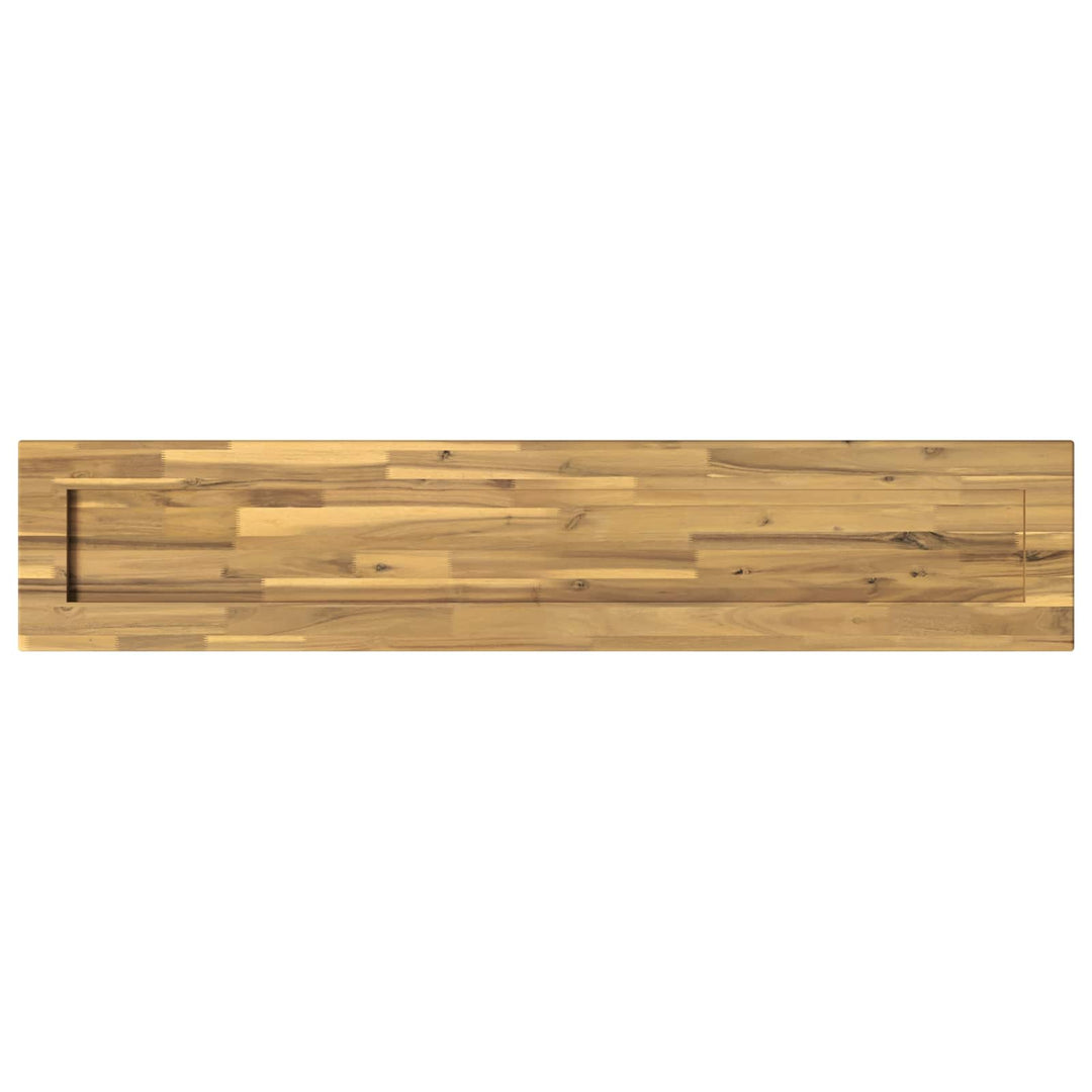 Rektangulært Bordplade 90 x 50 x 3,5 cm Rektangulær Hvid