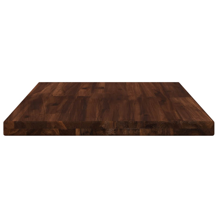 Rektangulært Bordplade 80 x 40 x 3,5 cm Rektangulær Mørk Brun