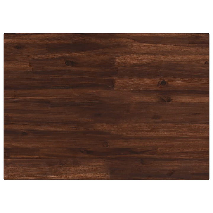Rektangulært Bordplade 80 x 40 x 3,5 cm Rektangulær Mørk Brun