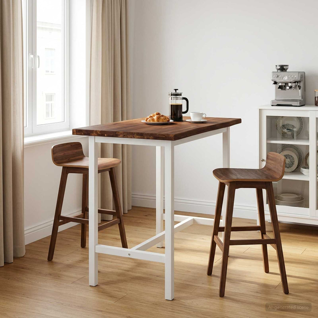 Rektangulært Bordplade 90 x 50 x 3,5 cm Rektangulær Mørk Brun