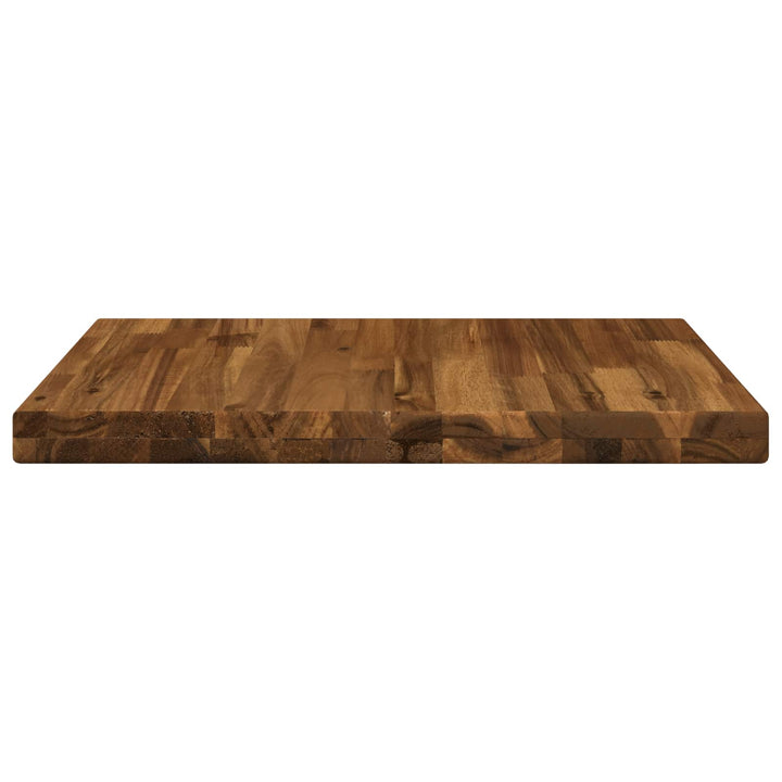 Rektangulært Bordplade 50 x 50 x 3,5 cm Firkantet Naturfarvet