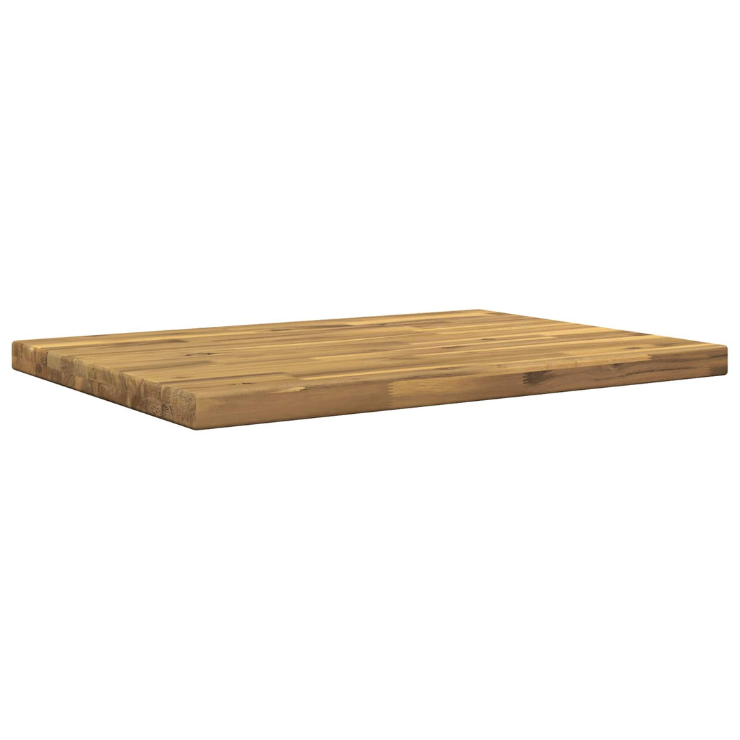 Rektangulært Bordplade 90 x 50 x 3,5 cm Rektangulær Hvid