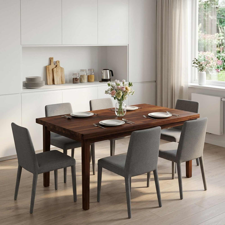 Rektangulært Bordplade 120 x 60 x 3,2 cm Rektangulær