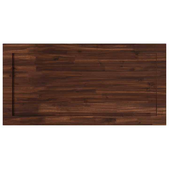 Rektangulært Bordplade 120 x 60 x 3,2 cm Rektangulær